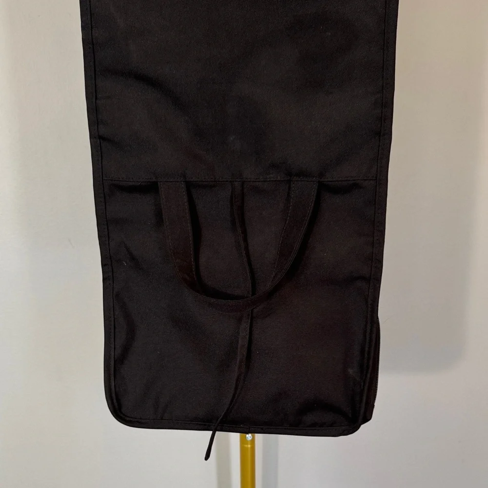 Vera Bradley Black Hanging cosmetics Organizer with Floral Trim EUC